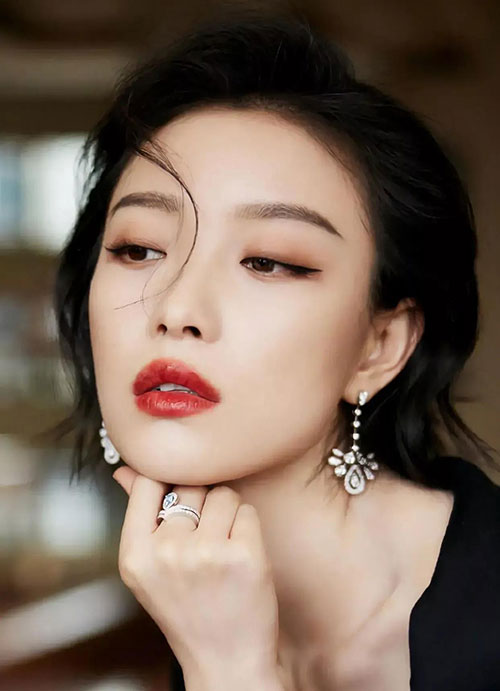 美女明星倪妮高清壁纸写真，肤白貌美，美到不可方物